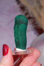 Malachite Stalactite 36gr , Zaire- Congo Minerals Tali & Loz Crystals