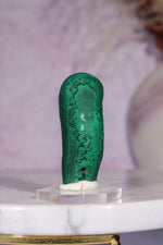 Malachite Stalactite 36gr , Zaire- Congo Minerals Tali & Loz Crystals