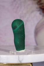 Malachite Stalactite 36gr , Zaire- Congo Minerals Tali & Loz Crystals