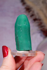 Malachite Stalactite 40gr , Zaire- Congo Minerals Tali & Loz Crystals