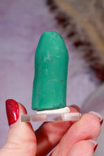 Malachite Stalactite 40gr , Zaire- Congo Minerals Tali & Loz Crystals