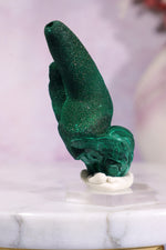 Malachite Stalactite 41gr | Zaire- Congo Minerals Tali & Loz Crystals