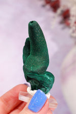 Malachite Stalactite 41gr | Zaire- Congo Minerals Tali & Loz Crystals