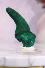 Malachite Stalactite 41gr | Zaire- Congo Minerals Tali & Loz Crystals