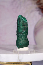 Malachite Stalactite 42gr,  Zaire- Congo Minerals Tali & Loz Crystals