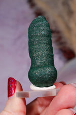 Malachite Stalactite 42gr,  Zaire- Congo Minerals Tali & Loz Crystals