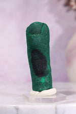 Malachite Stalactite 46gr | Zaire- Congo Minerals Tali & Loz Crystals