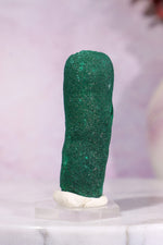 Malachite Stalactite 46gr | Zaire- Congo Minerals Tali & Loz Crystals