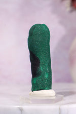 Malachite Stalactite 46gr | Zaire- Congo Minerals Tali & Loz Crystals