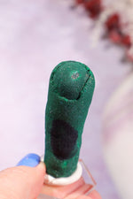 Malachite Stalactite 46gr | Zaire- Congo Minerals Tali & Loz Crystals