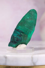 Malachite Stalactite 52gr | Zaire- Congo Minerals Tali & Loz Crystals