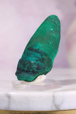 Malachite Stalactite 52gr | Zaire- Congo Minerals Tali & Loz Crystals