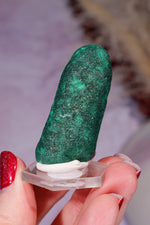 Malachite Stalactite 52gr | Zaire- Congo Minerals Tali & Loz Crystals