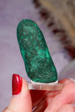 Malachite Stalactite 52gr | Zaire- Congo Minerals Tali & Loz Crystals