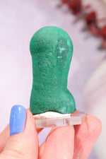 Malachite Stalactite 54gr | Zaire- Congo Minerals Tali & Loz Crystals