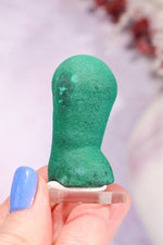 Malachite Stalactite 54gr | Zaire- Congo Minerals Tali & Loz Crystals