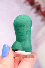 Malachite Stalactite 54gr | Zaire- Congo Minerals Tali & Loz Crystals