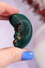 Malachite Stalactite 73gr | Zaire- Congo Minerals Tali & Loz Crystals