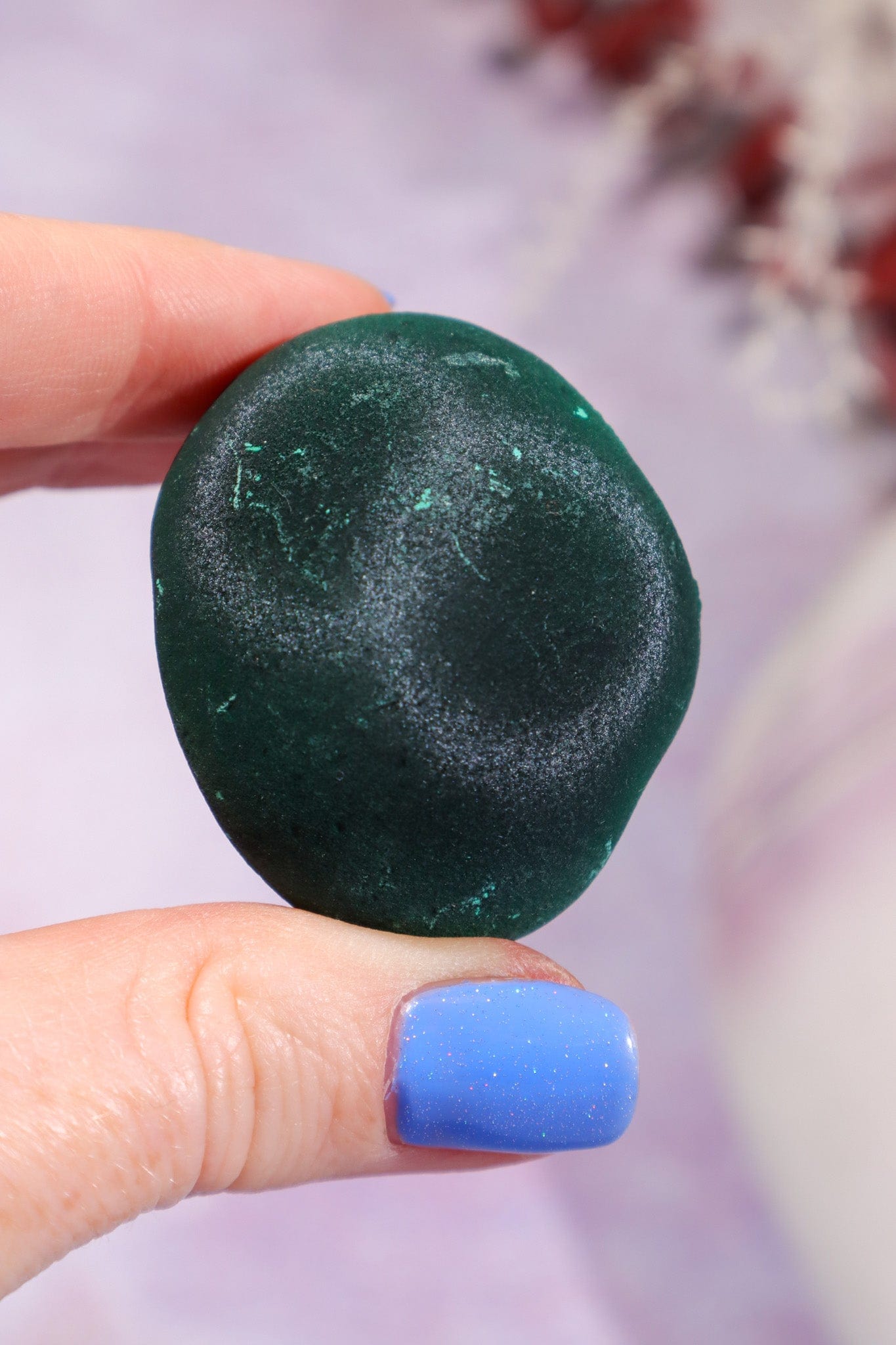 Malachite Stalactite 73gr | Zaire- Congo Minerals Tali & Loz Crystals