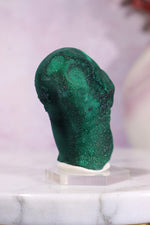 Malachite Stalactite 78gr | Zaire- Congo Minerals Tali & Loz Crystals