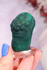 Malachite Stalactite 78gr | Zaire- Congo Minerals Tali & Loz Crystals