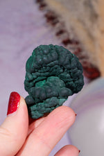 Malachite Stalactite 83gr , Zaire- Congo Minerals Tali & Loz Crystals