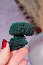 Malachite Stalactite 83gr , Zaire- Congo Minerals Tali & Loz Crystals