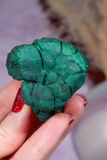 Malachite Stalactite 83gr , Zaire- Congo Minerals Tali & Loz Crystals