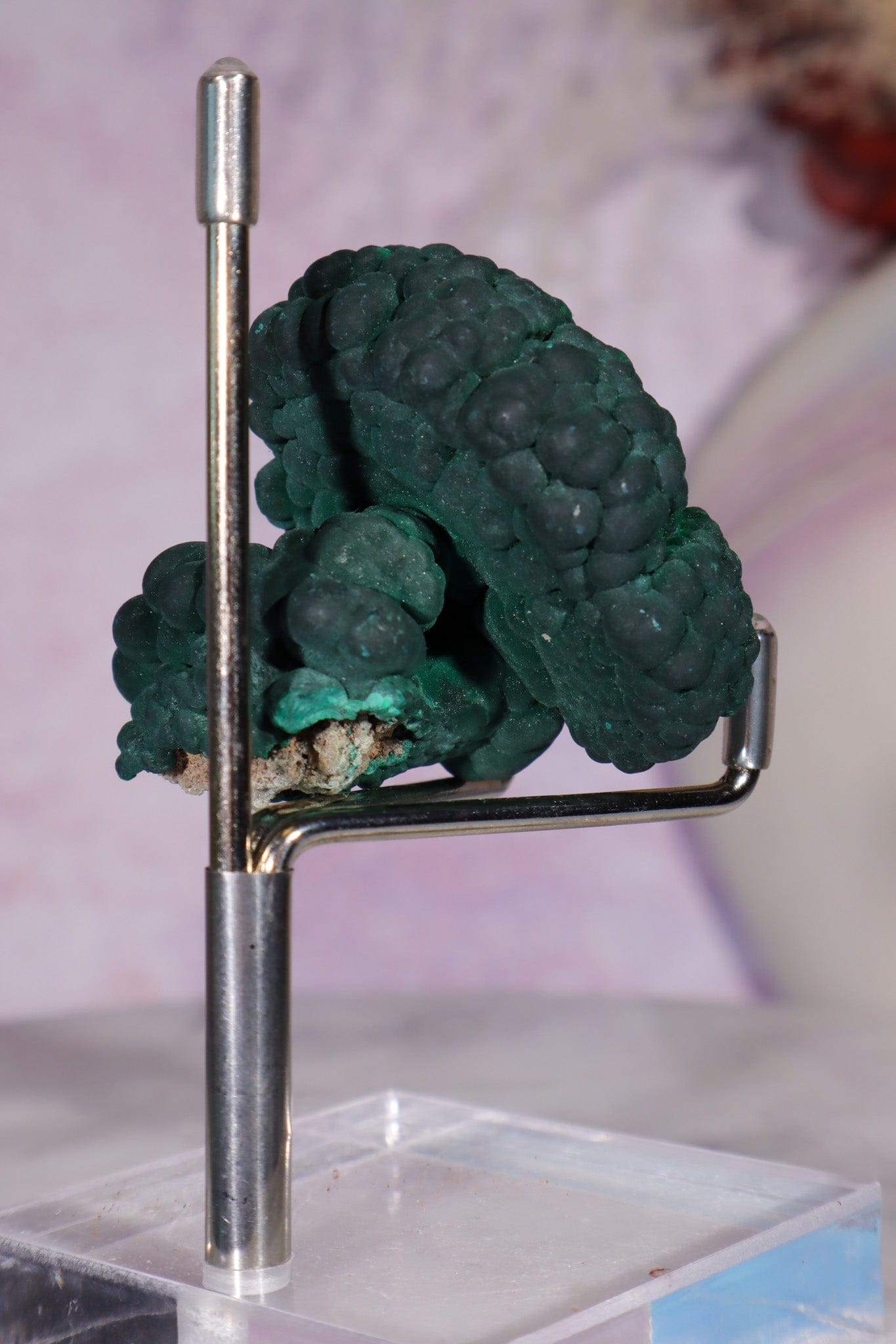 Malachite Stalactite 83gr , Zaire- Congo Minerals Tali & Loz Crystals