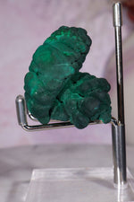 Malachite Stalactite 83gr , Zaire- Congo Minerals Tali & Loz Crystals