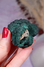 Malachite Stalactite 83gr , Zaire- Congo Minerals Tali & Loz Crystals