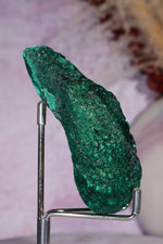Malachite Stalactite Specimen 203gr, Zaire- Congo Minerals Tali & Loz Crystals