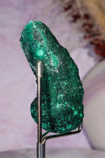 Malachite Stalactite Specimen 203gr, Zaire- Congo Minerals Tali & Loz Crystals