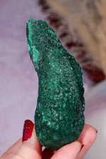 Malachite Stalactite Specimen 203gr, Zaire- Congo Minerals Tali & Loz Crystals