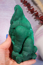 Malachite Twin Stalactite Specimen 0.7KG | Zaire- Congo Minerals Tali & Loz Crystals