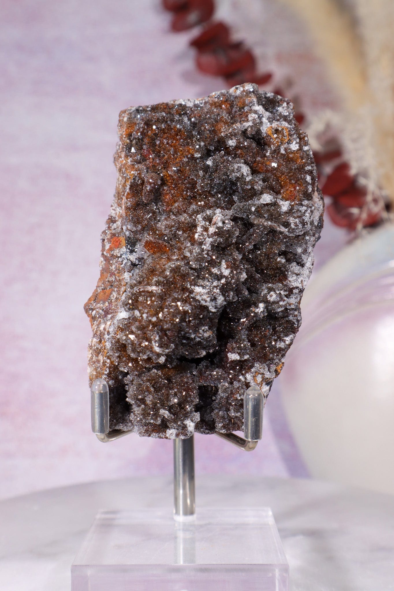 Manganese Quartz 268gr Specimen Tali & Loz