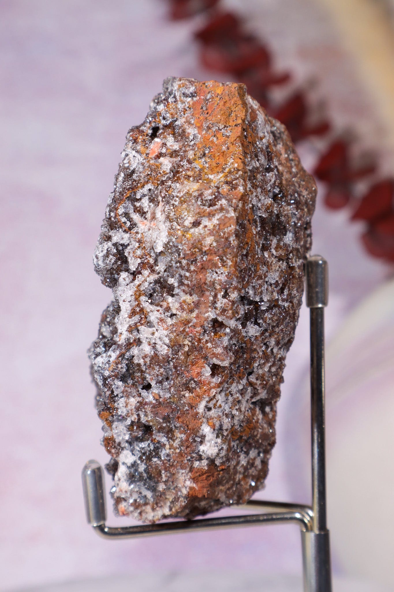 Manganese Quartz 268gr Specimen Tali & Loz