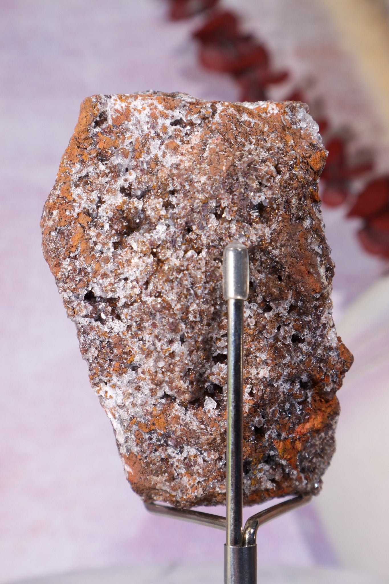 Manganese Quartz 268gr Specimen Tali & Loz