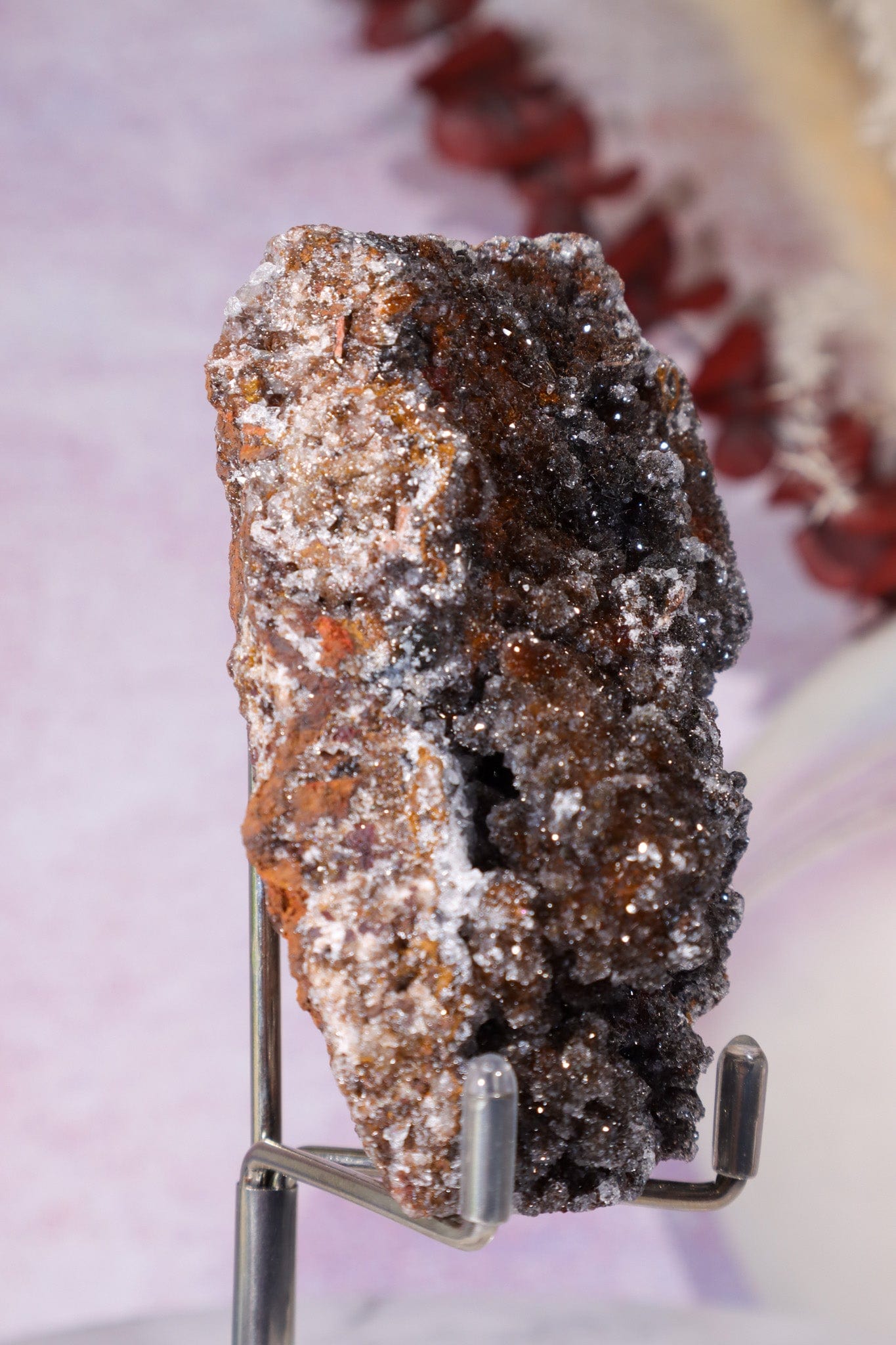 Manganese Quartz 268gr Specimen Tali & Loz