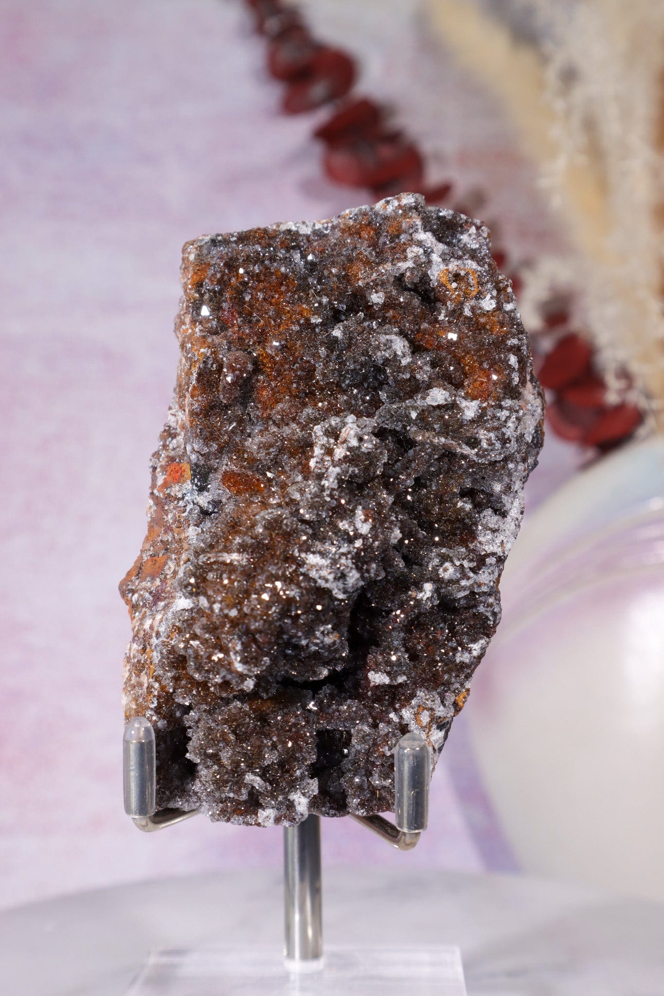 Manganese Quartz 268gr Specimen Tali & Loz