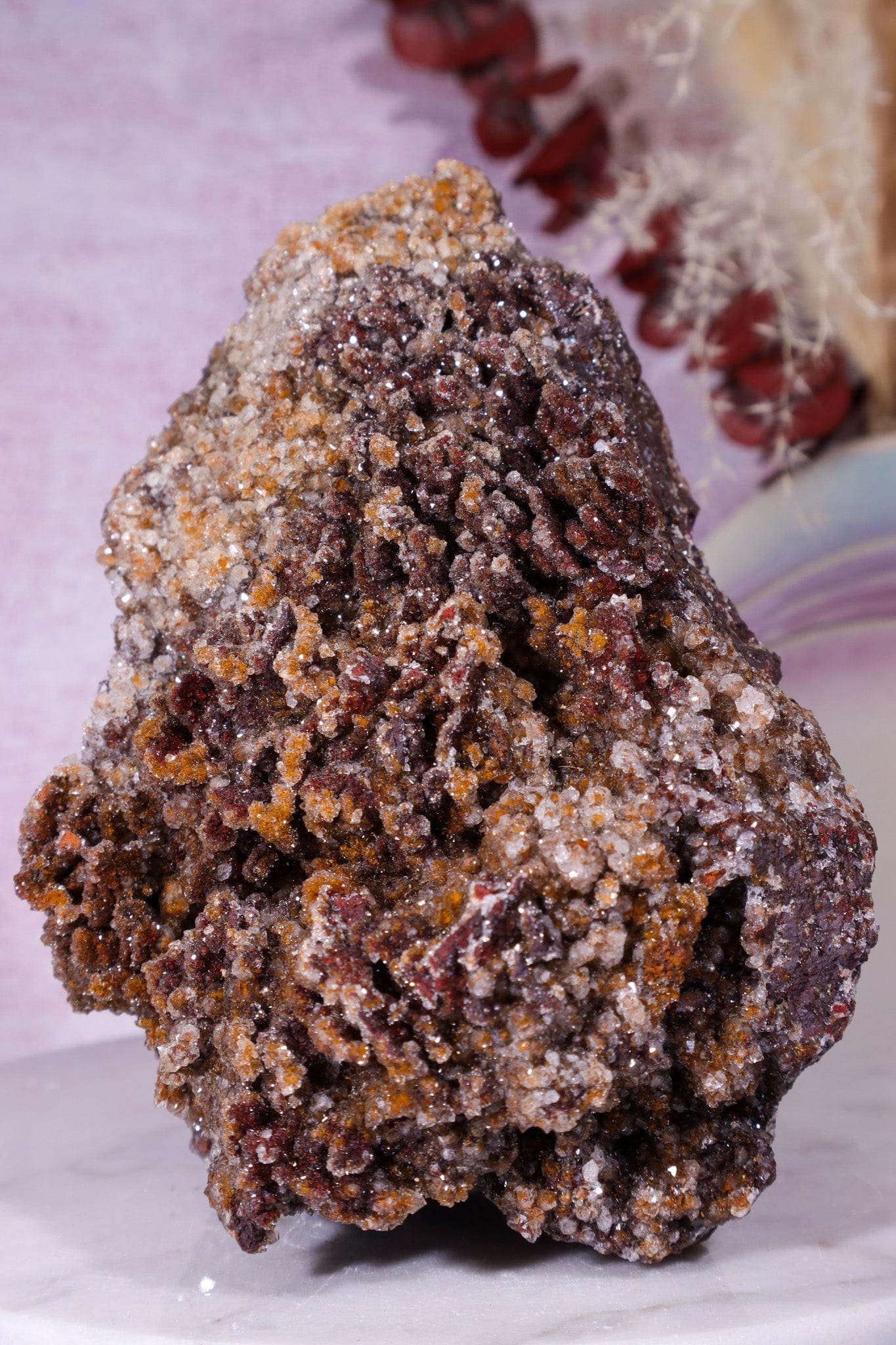 Manganese Quartz and Limonite Specimen 1.2KG Specimen Tali & Loz