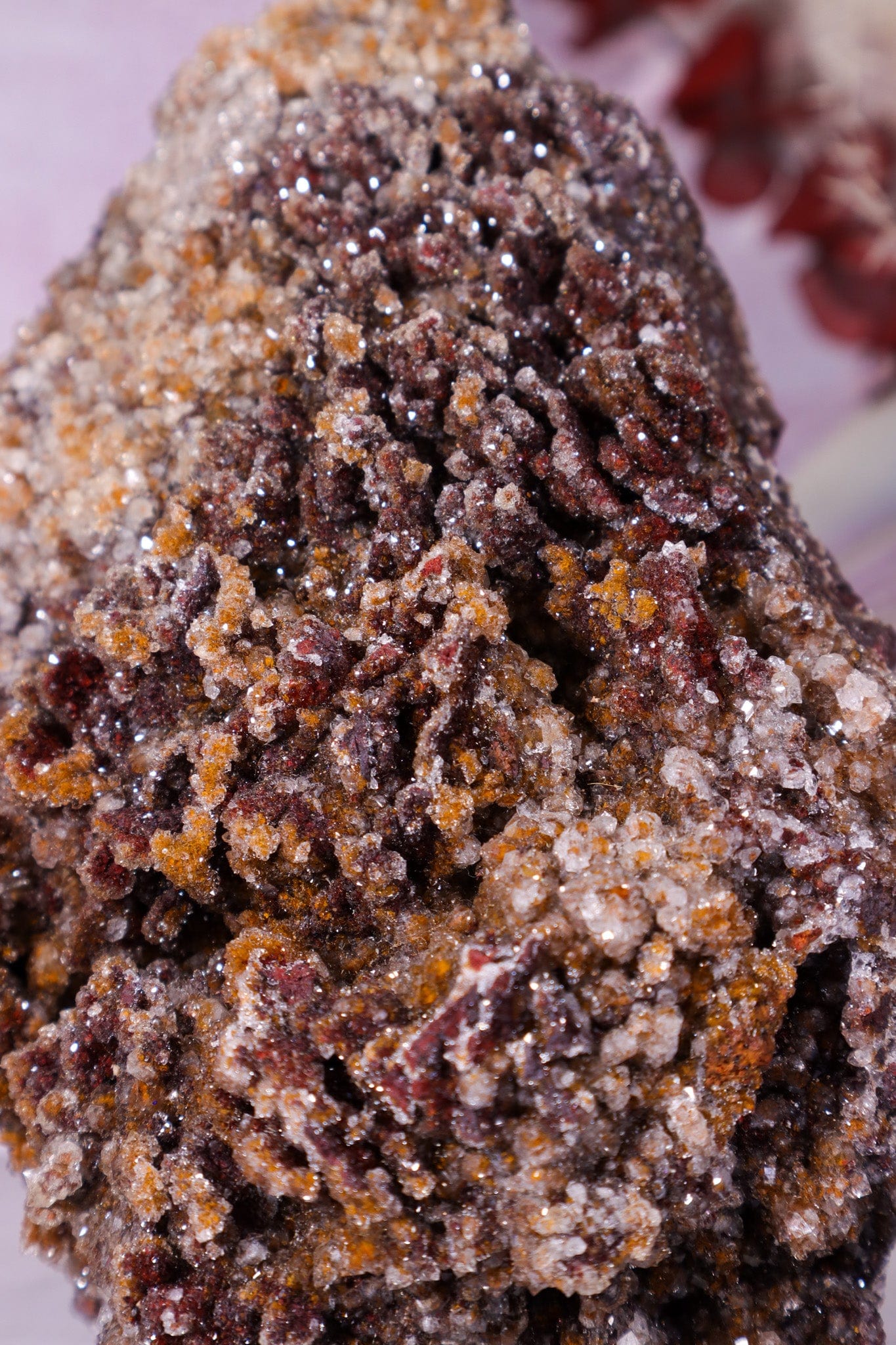 Manganese Quartz and Limonite Specimen 1.2KG Specimen Tali & Loz