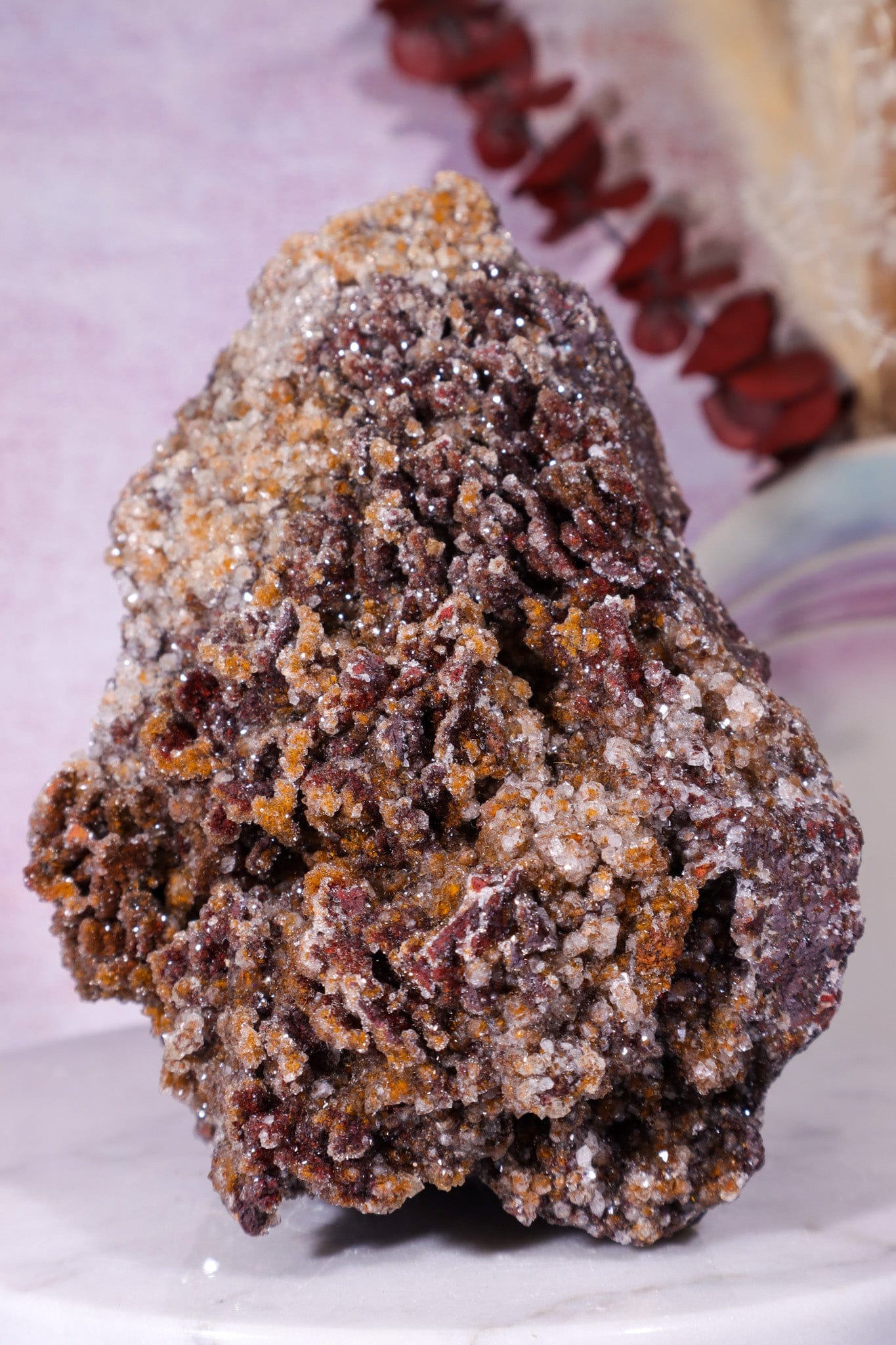 Manganese Quartz and Limonite Specimen 1.2KG Specimen Tali & Loz