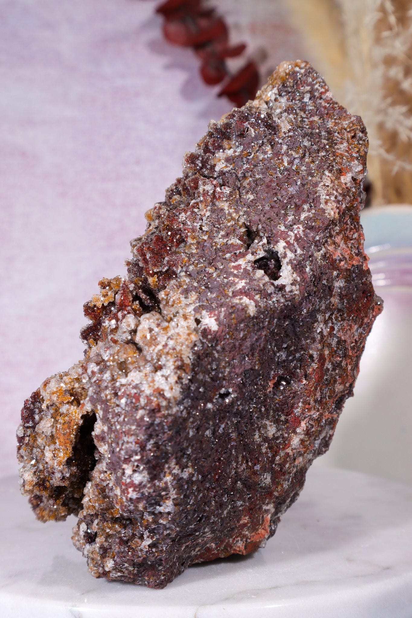 Manganese Quartz and Limonite Specimen 1.2KG Specimen Tali & Loz
