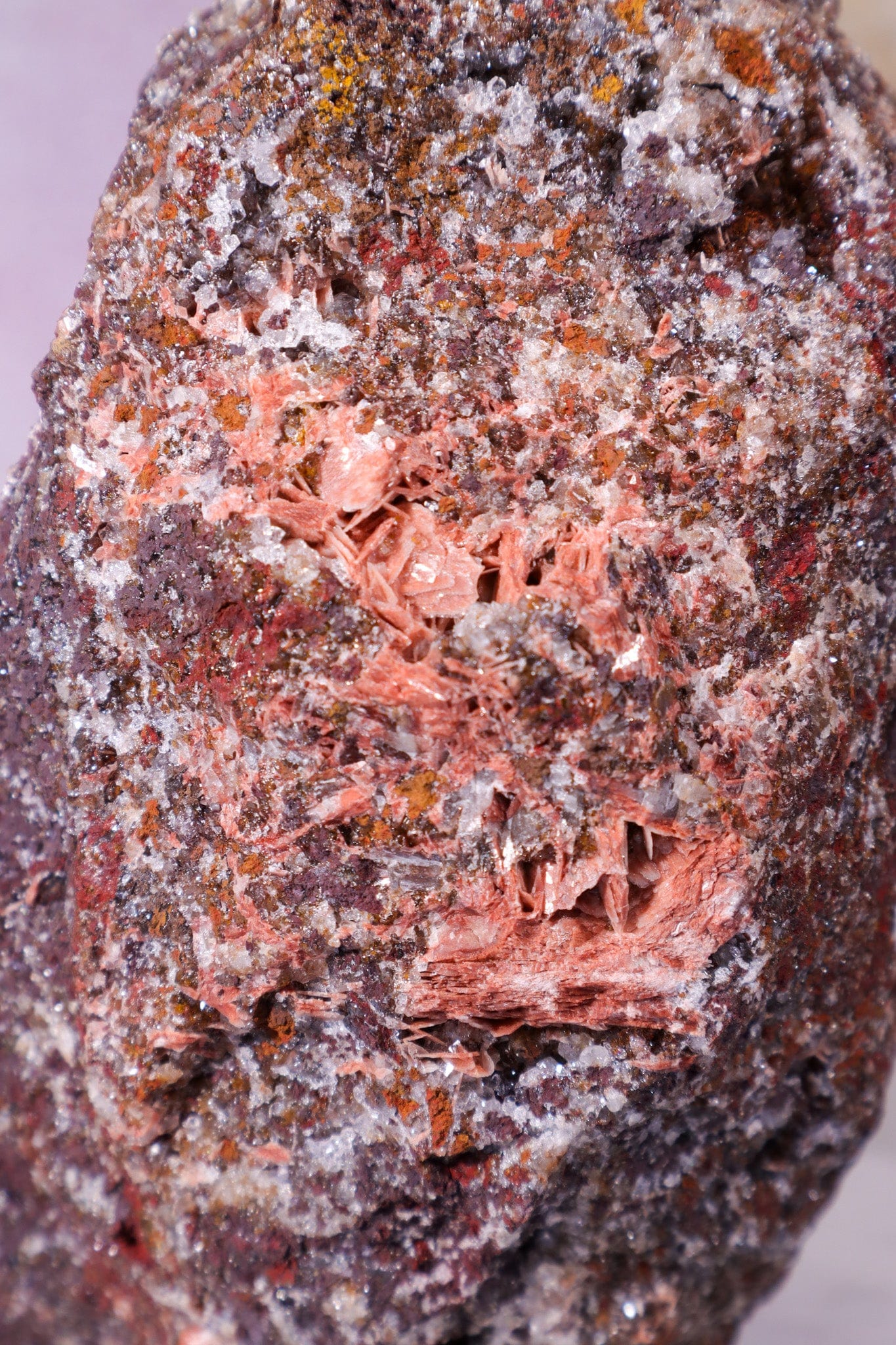 Manganese Quartz and Limonite Specimen 1.2KG Specimen Tali & Loz