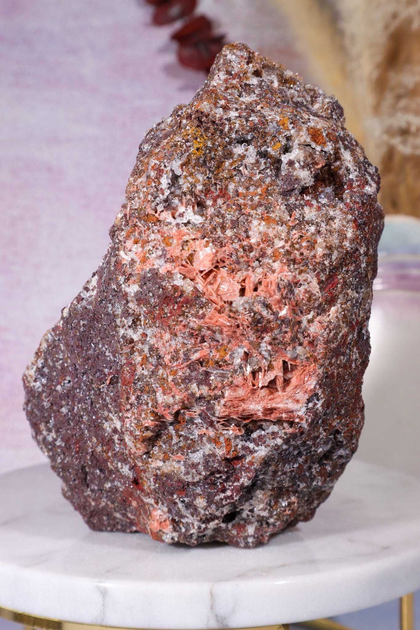 Manganese Quartz and Limonite Specimen 1.2KG Specimen Tali & Loz