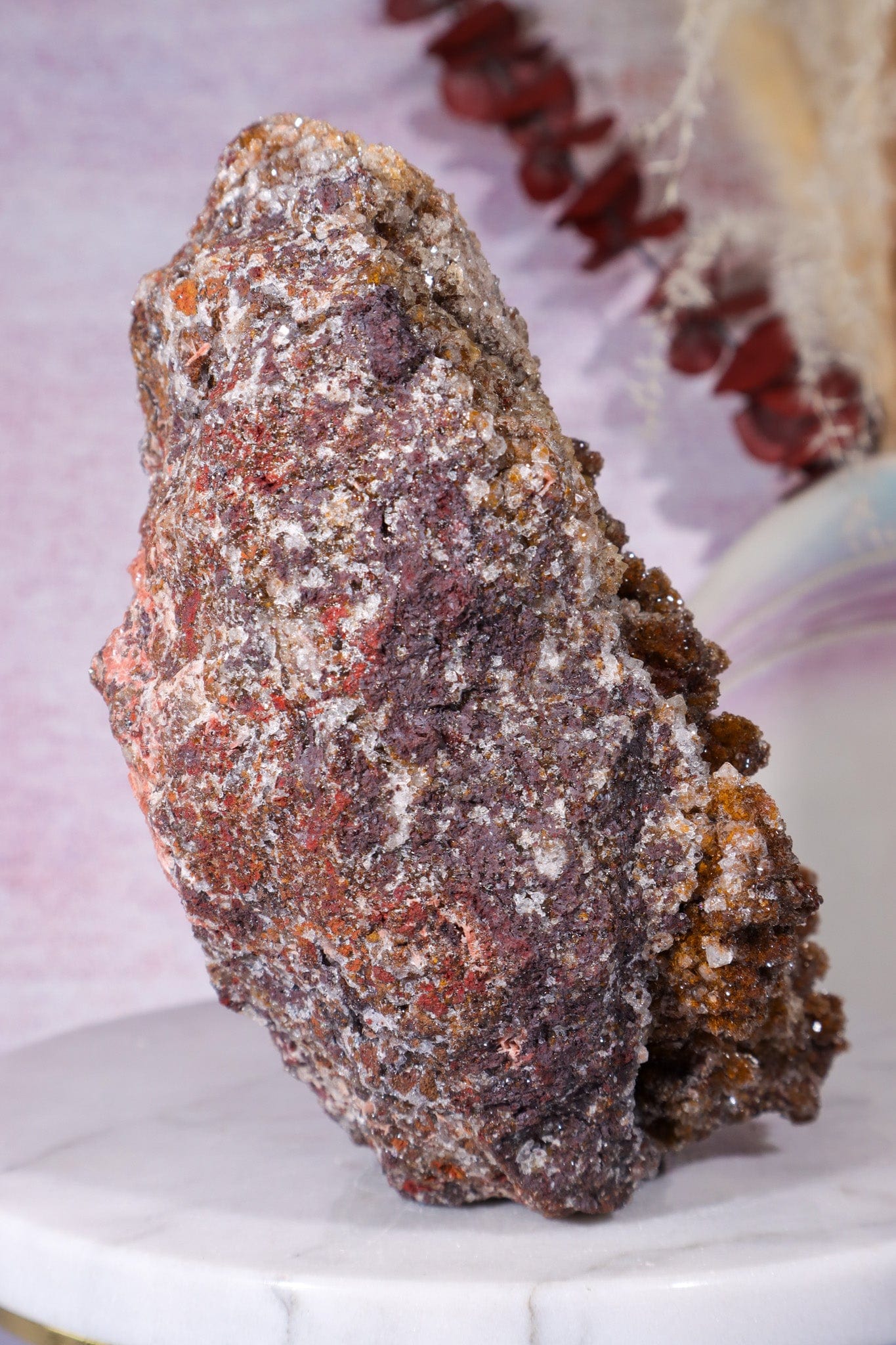 Manganese Quartz and Limonite Specimen 1.2KG Specimen Tali & Loz