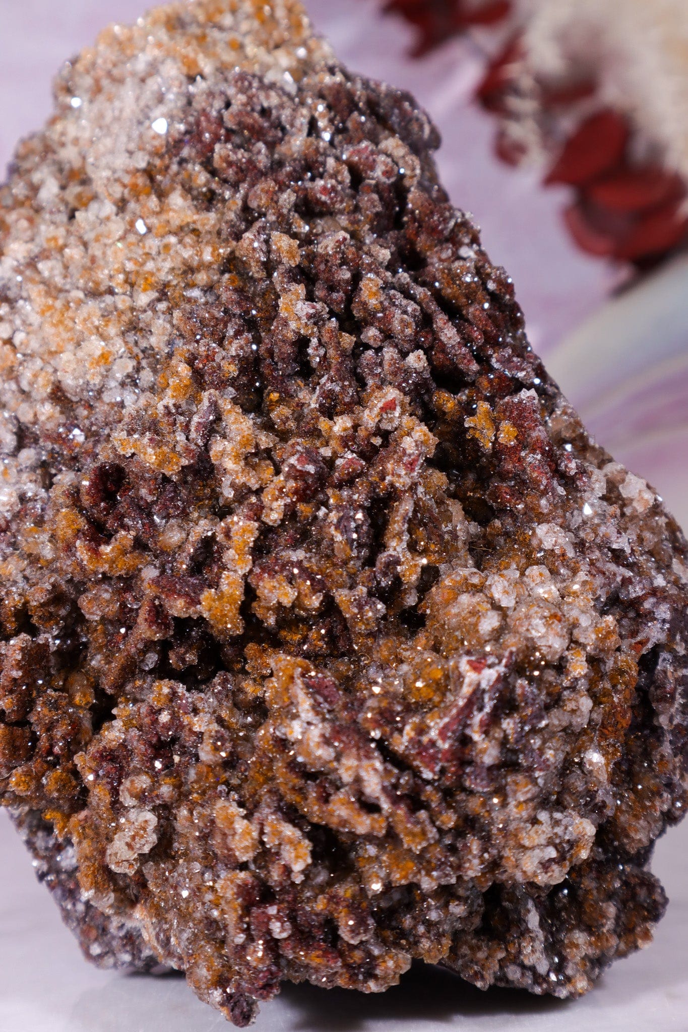 Manganese Quartz and Limonite Specimen 1.2KG Specimen Tali & Loz