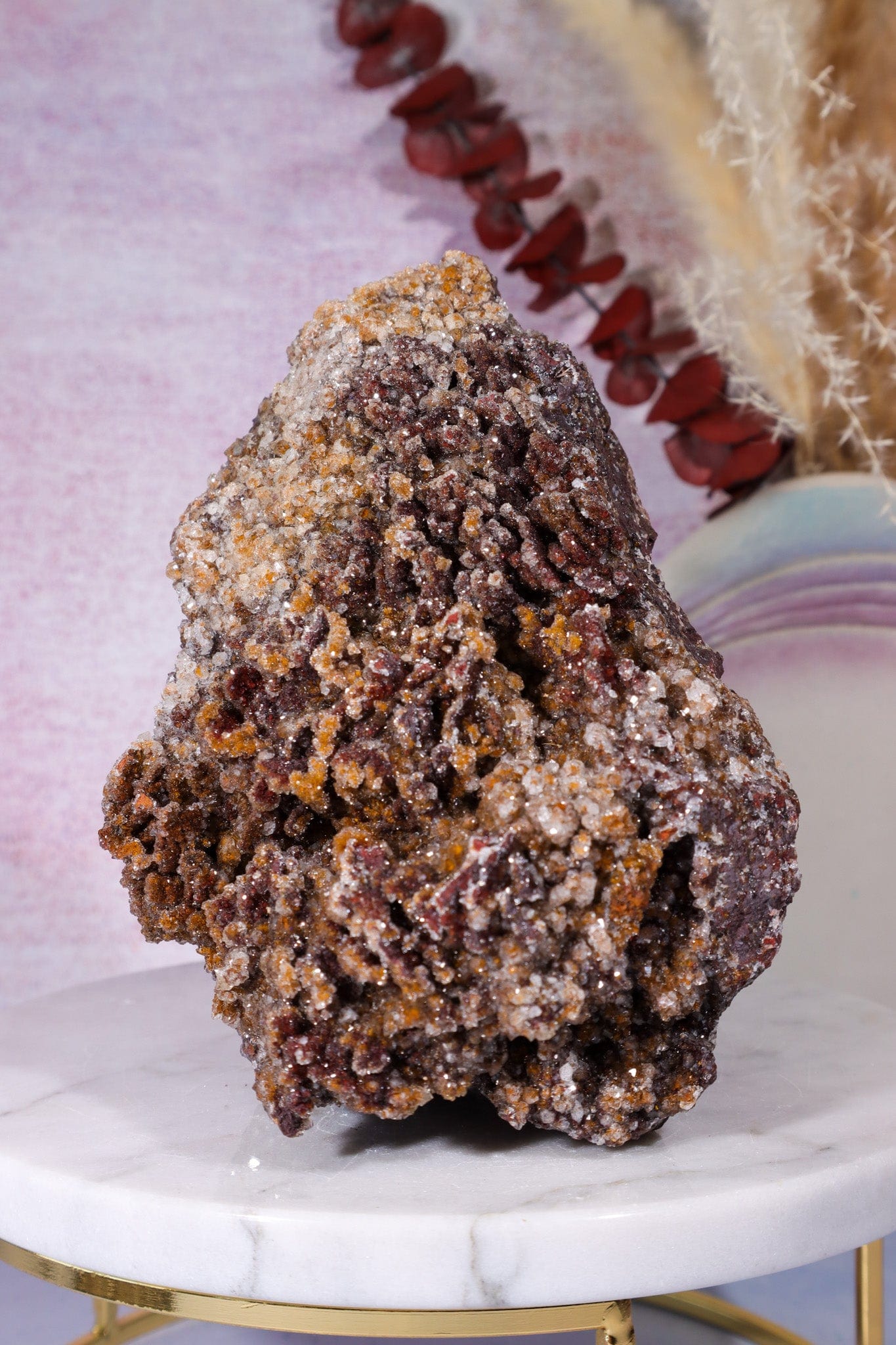 Manganese Quartz and Limonite Specimen 1.2KG Specimen Tali & Loz