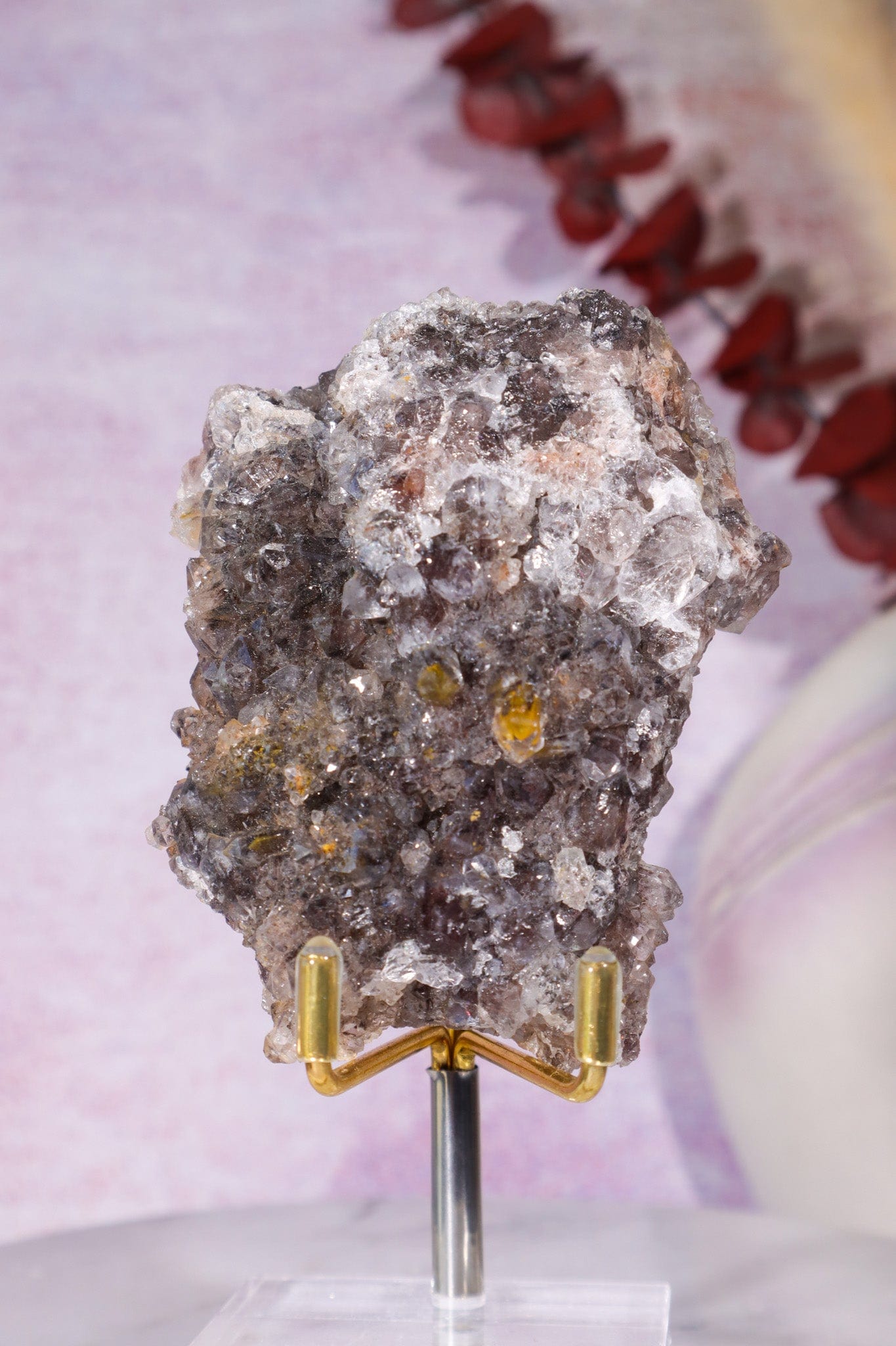 Manganese Quartz and Limonite Specimen 216gr Specimen Tali & Loz